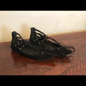Rue 21 laced up flats